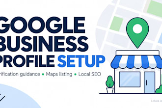 help set up your google business profile and guide verification