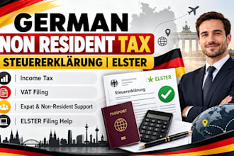 do german non resident tax steuererklarung income tax buchhaltung elster filing