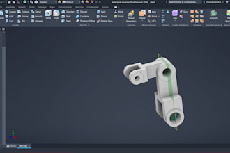 do 3d cad modeling and mechanical design in autodesk inventor