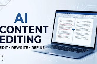 humanize and proofread ai content up too 100 percent