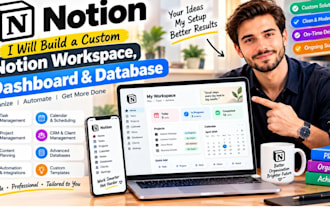 notion template, notion dashboard, notion workspace, notion