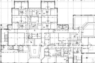 create architectural and civil working drawing in auto cad