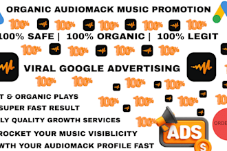 do organic audiomack song promotion for super fast growth using google ads