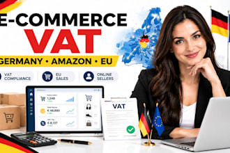 do german e commerce vat, amazon vat, eu vat, and online seller tax support