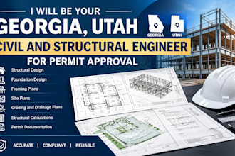 be your georgia, utah civil and structural for permit approval