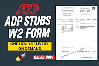 check adp, payroll, stubs, w2 and tax records for accuracy