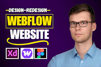 design and develop webflow website, figma to webflow and webflow cms