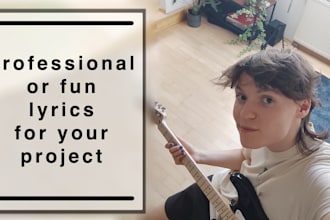 write for you an emotional complex song