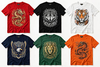 design a custom streetwear tshirt for you