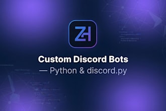 build a custom discord bot with python for your server