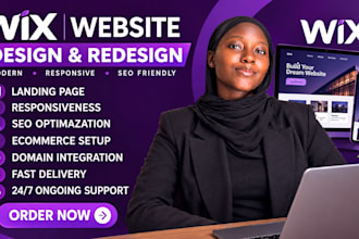 design or redsign your wix website