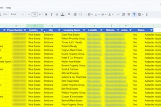 build targeted b2b lead, lead lists building with work emails