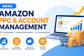 be your amazon account manager for PPC, listings and account health