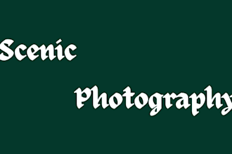 do scenic photography for you