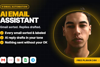 set up an ai email assistant for gmail automation and reply drafts