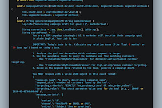 build custom ai agents and intelligent backend systems