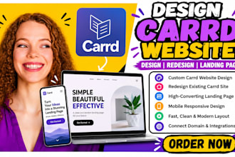 design carrd redesign carrd website, carrd landing page carrd redesign carrd co