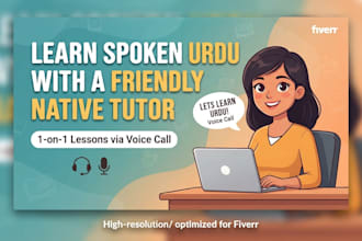teach fluent urdu speaking and reading to kids and adults