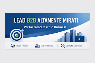 find targeted b2b leads and potential clients for your business