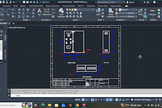 design electrical panels and electrical drawings in autocad