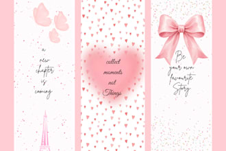 design custom printable bookmarks for you