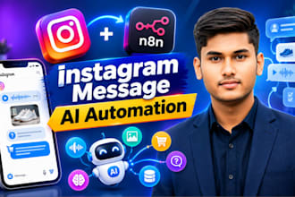 build ai instagram dm automation with n8n for sales and support