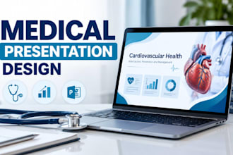 design medical presentations for clear professional communication and engagement
