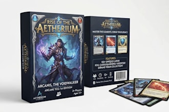 create card game design card illustration playing cards tcg card game art