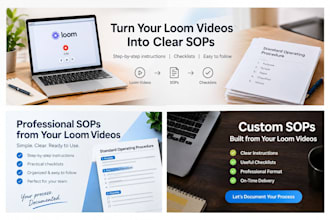 turn your loom videos into professional sops and checklists