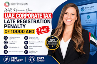 remove your uae corporate tax late registration penalty and fix emaratax