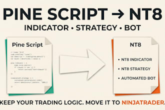convert tradingview pinescript to nt8 indicator, ninjatrader bot, nt8 strategies
