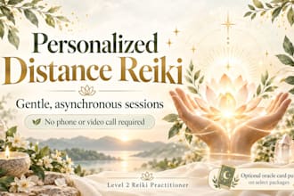 provide a personalized distance reiki energy session