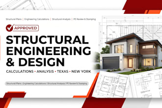 do structural engineering design calculation and structural analysis in texas ny