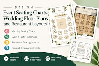 design event seating charts wedding, floor plans and restaurant layouts