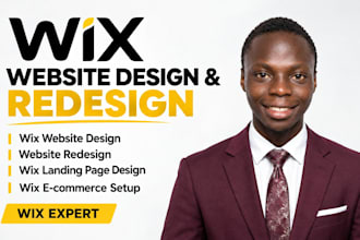 professionally redesign your wix site
