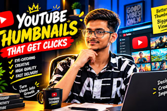 design a youtube thumbnail that gets more clicks