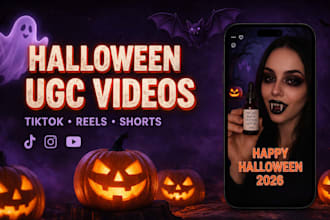 create spooky halloween ai ugc videos for your brand tiktok and instagram