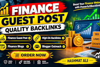 publish finance guest post on high quality finance blogs
