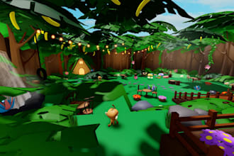 create roblox 3d model, roblox assets, weapon, vehicle, building and props