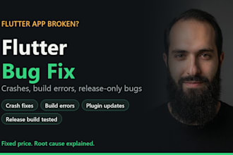 fix bugs and errors in your flutter app