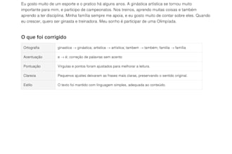 proofread portuguese text and editing