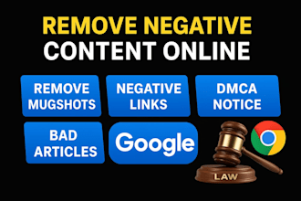 deindex defamatory google link,court cases,negative links,remove news articles