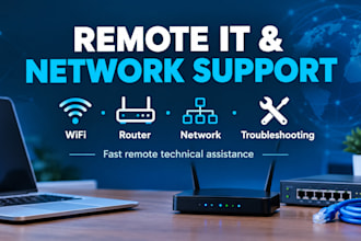 remote wifi and network troubleshooting