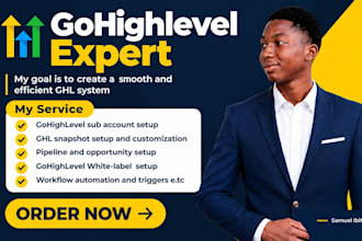 setup gohighlevel snapshot sub account white label saas mode pipeline automation