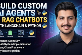 develop ai agents rag chatbots langchain openai python