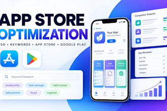 do app store optimization aso keyword research for ios app store and google play
