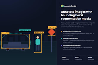annotate images with bounding box and segmentation masks