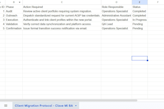 create professional sops and business manuals