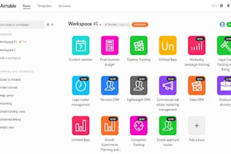 setup airtable database softr client webapp airtable automation