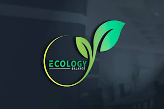design modern clean natural, healthcare, eco logo for you